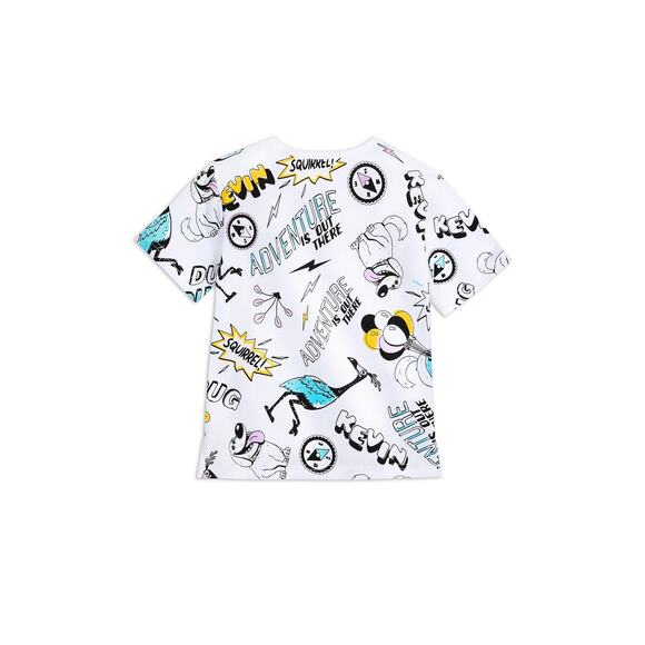 NWT Disney Parks Up Fashion T-Shirt Doug Kevin Sz KIDS XL Adult S/M - Picture 2 of 5